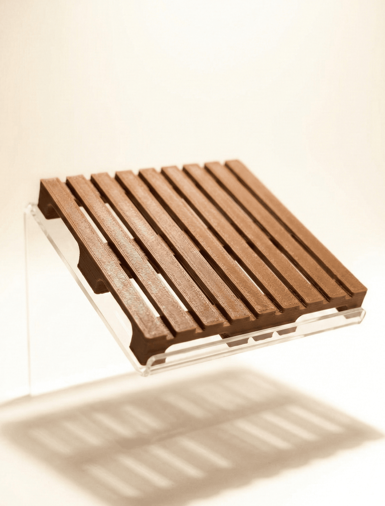 Mini Palet Bardak Altlığı - Ahşap Görünümlü Dekoratif Coaster